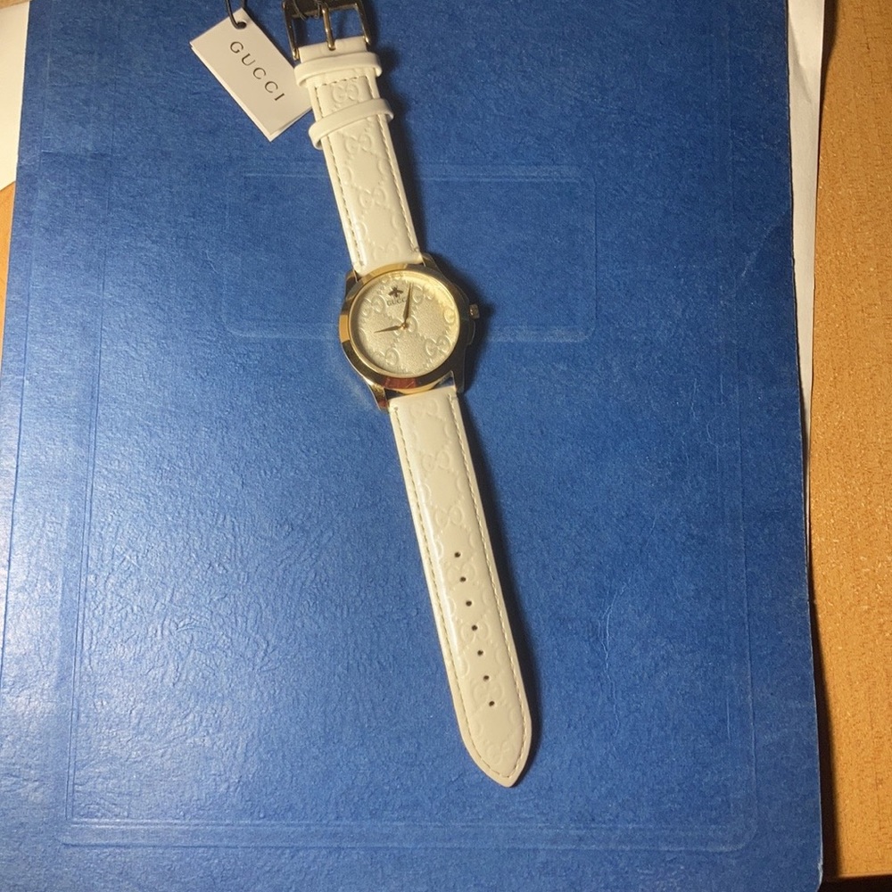 Women quartz watch leather strap - Picture 3 of 6